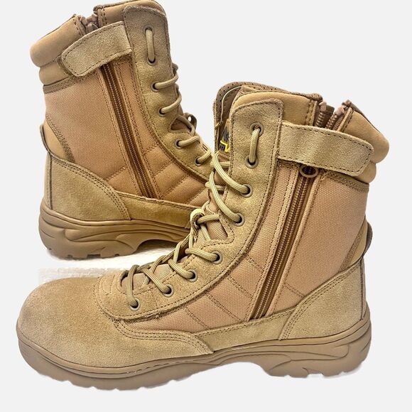 Nortiv 8 Men’s Military Tactical Work Hiking Boots Motorcycle Combat  Size 11 main image 9